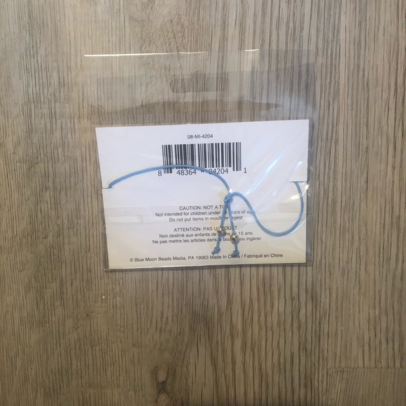 Blue Moon Beads Morse Code Bracelet - Breathe - Picture 2 of 2